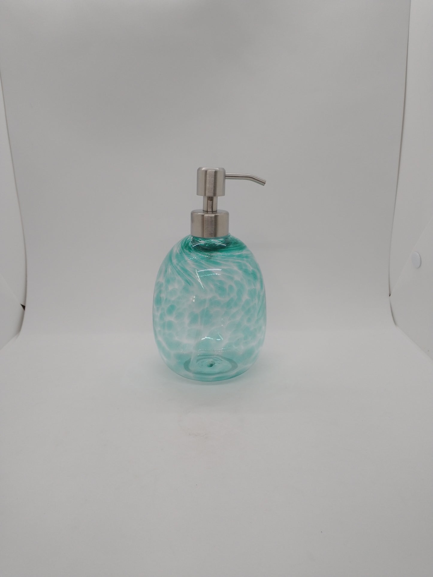 Soap pump glass Soap dispenser hand blown glass soap pump lotion dispenser kitchen bathroom liquid soap