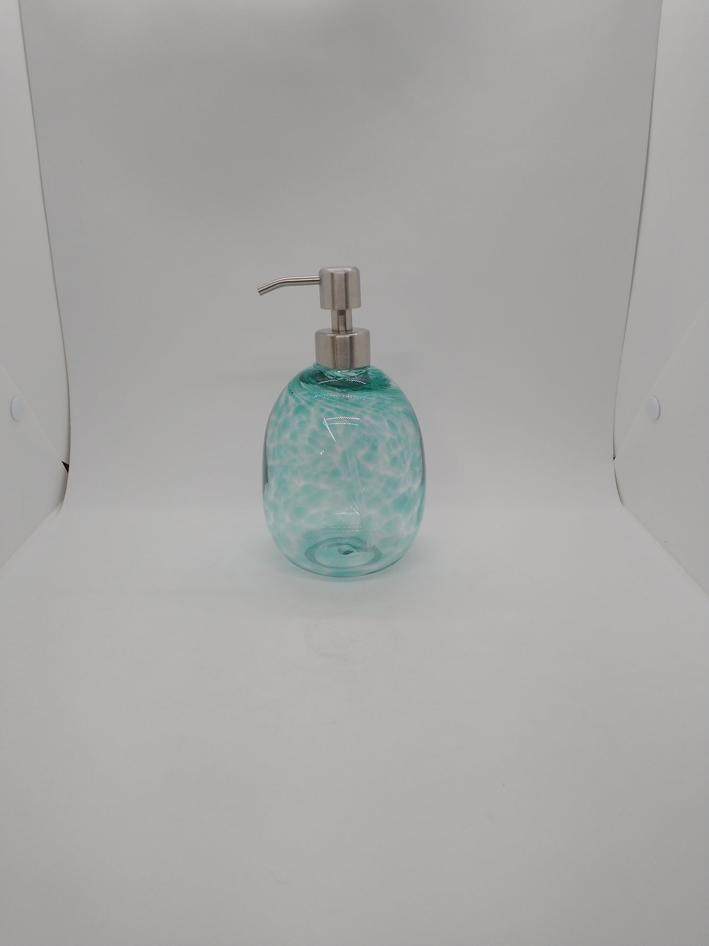 Soap pump glass Soap dispenser hand blown glass soap pump lotion dispenser kitchen bathroom liquid soap