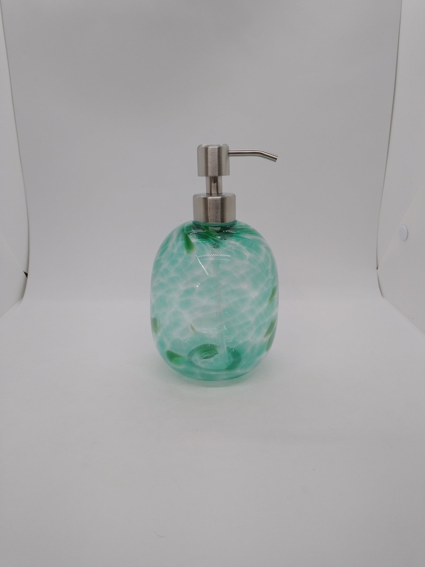 Soap pump glass Soap dispenser hand blown glass soap pump lotion dispenser kitchen bathroom liquid soap