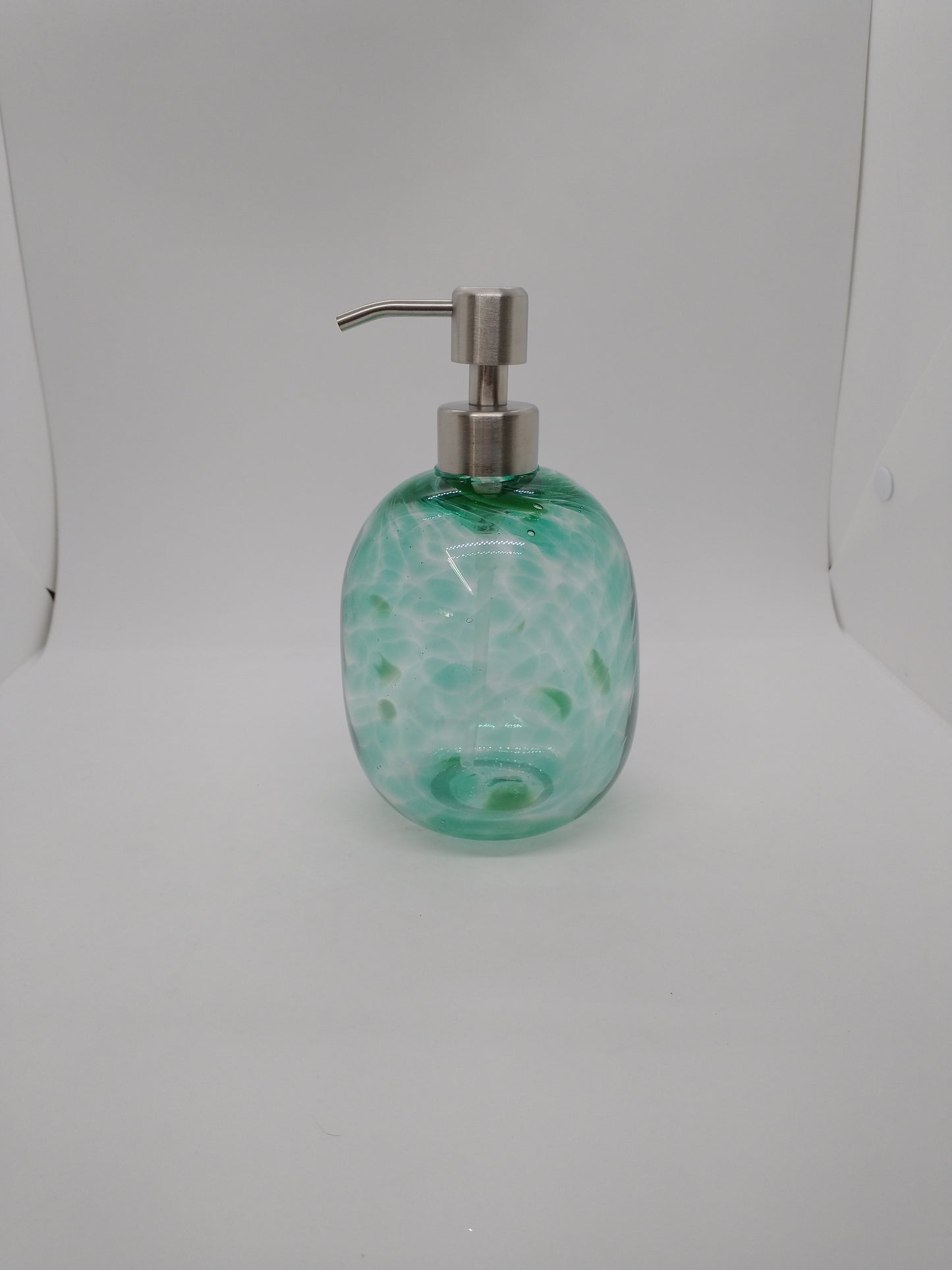 Soap pump glass Soap dispenser hand blown glass soap pump lotion dispenser kitchen bathroom liquid soap