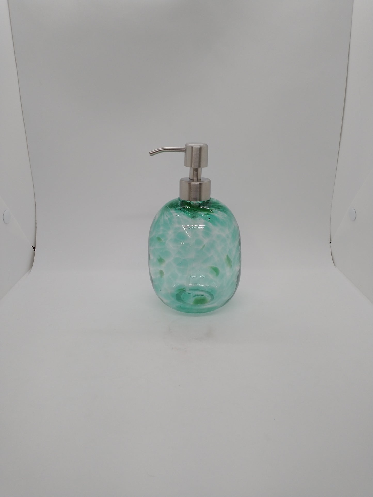 Soap pump glass Soap dispenser hand blown glass soap pump lotion dispenser kitchen bathroom liquid soap