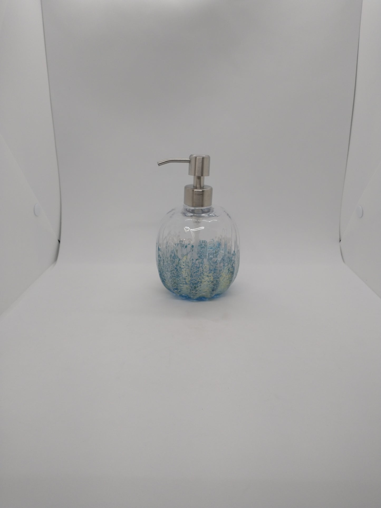 Soap pump glass Soap dispenser hand blown glass soap pump lotion dispenser kitchen bathroom liquid soap