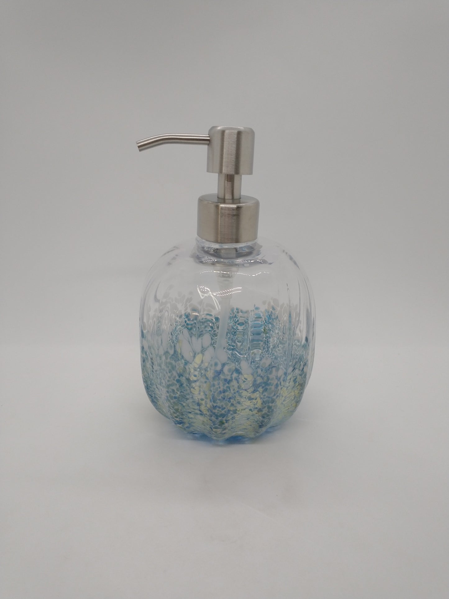 Soap pump glass Soap dispenser hand blown glass soap pump lotion dispenser kitchen bathroom liquid soap